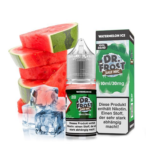 Dr. Frost Nikotinsalz Liquid - Watermelon Ice