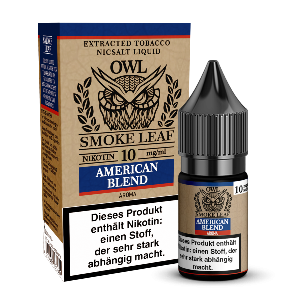 OWL Smoke Leaf - American Blend Nikotinsalz Liquid