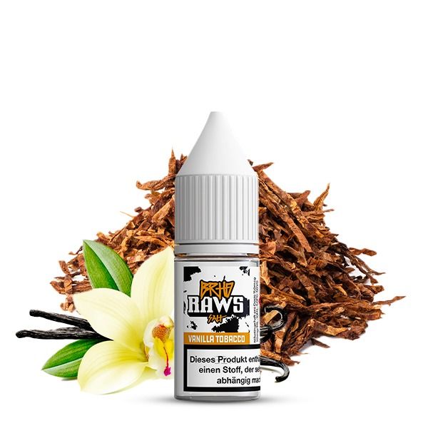 Barehead Raws Nikotinsalz Liquid - Vanilla Tobacco - 10ml