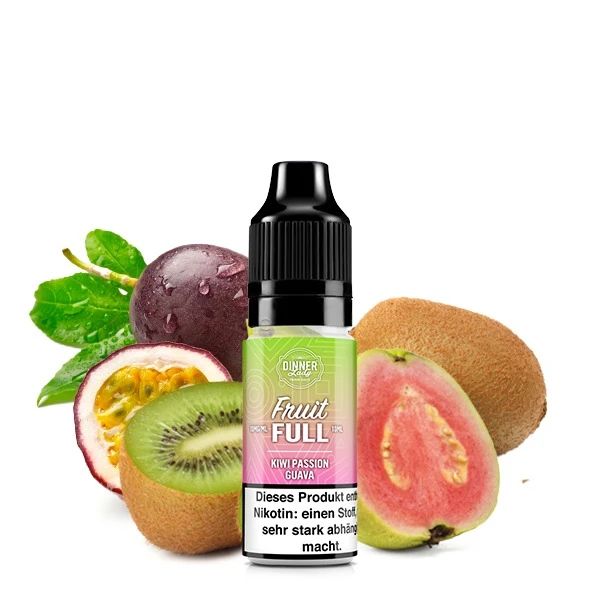 Dinner Lady - Fruit Full Kiwi Passion Guava Nikotinsalz Liquid