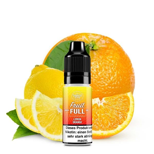 Dinner Lady - Fruit Full Lemon Orange Nikotinsalz Liquid