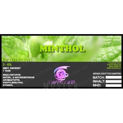 Twisted Aroma - Minthol 10ml