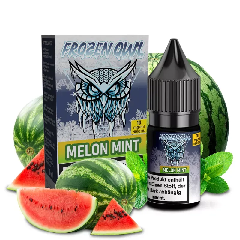 10ml Frozen OWL Melon Mint Nikotinsalz Liquid 10mg/ml