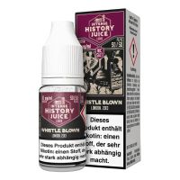 History Juice Intense - Whistle Blown Nikotinsalz Liquid History Juice Intense - Whistle Blown Nikotinsalz Liquid