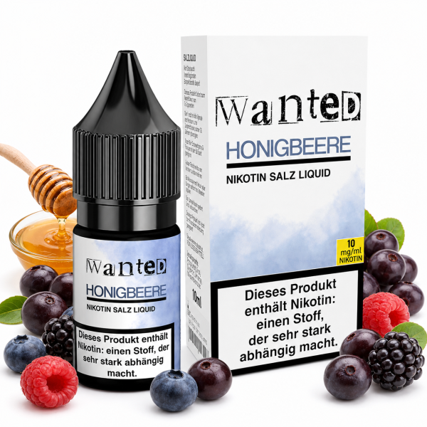 Wanted - Honigbeere Nikotinsalz Liquid