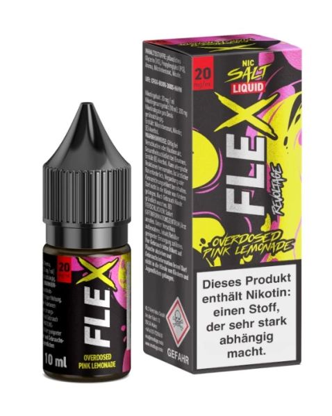 Revoltage - Flex Overdosed Pink Lemoande Nikotinsalz Liquid