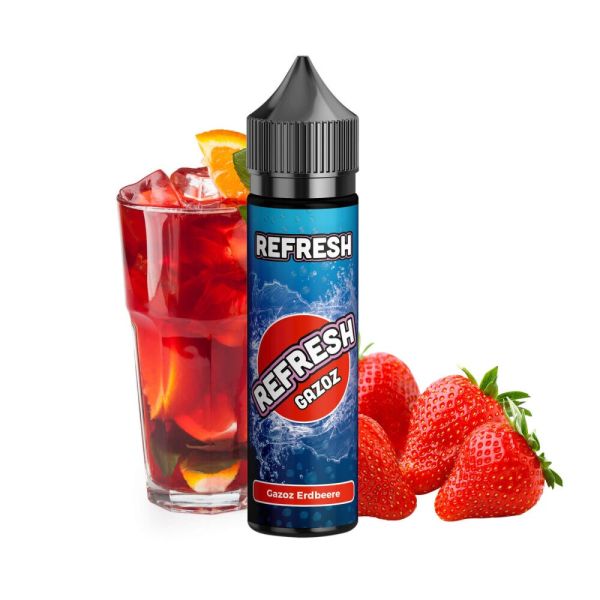 Refresh Gazoz - Gazoz Erdbeere Aroma 5ml