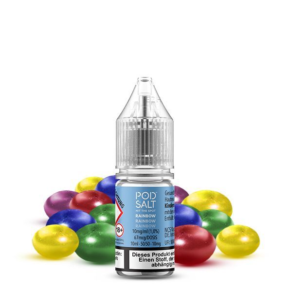 Pod Salt X Nikotinsalz Liquid - Rainbow - 10ml