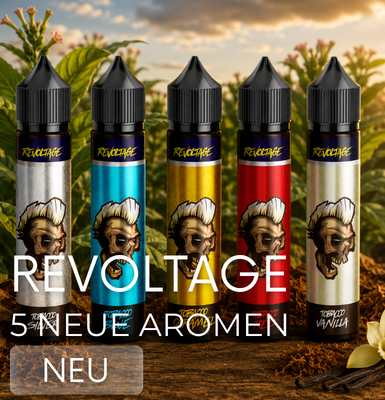 Revoltage, Aroma, tobacco, new