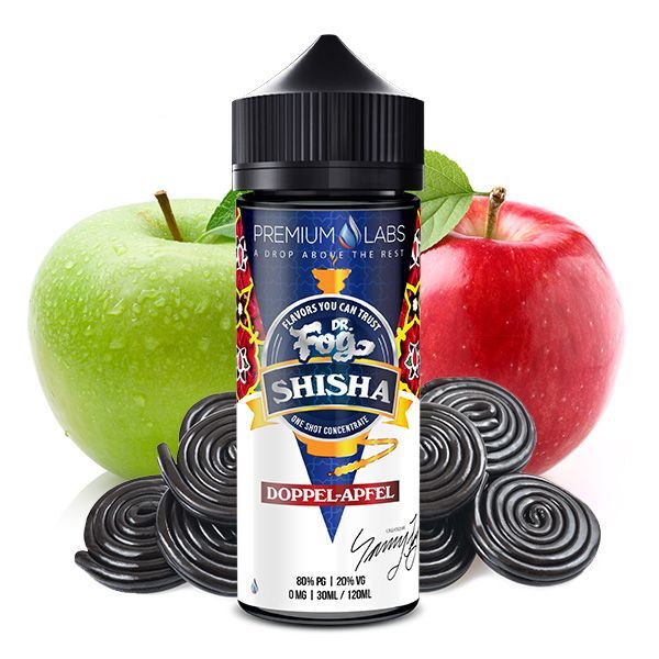 Dr. Fog Shisha Aroma - Doppel-Apfel 30ml