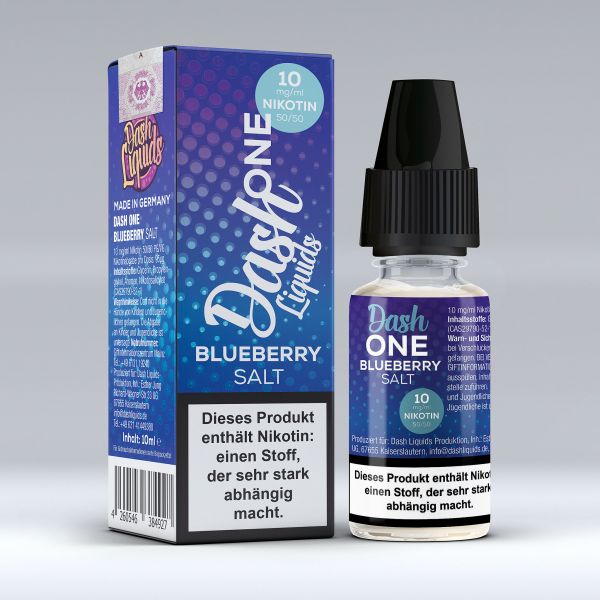 Dash One - Blueberry Nikotinsalz Liquid