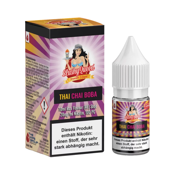 Slushy Queen - Thai Chai Boba Max Flavour Shot 10ml 20mg/ml