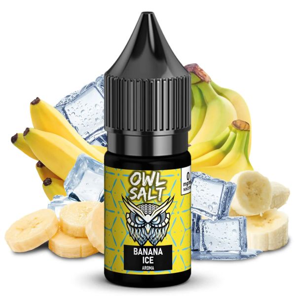 OWL Salt - Banana Ice Liquid 10ml