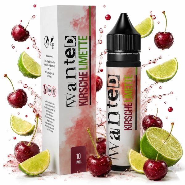 Wanted - Kirsche Limette Aroma 10ml