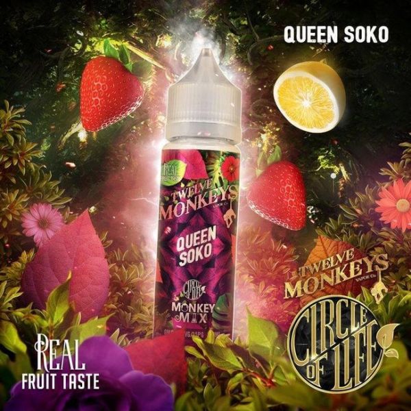 Twelve Monkeys - Circle of Life - Queen Soko 50ml Overdosed