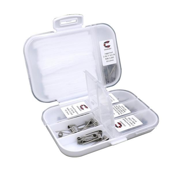 Coilology fertige Wicklungen 7 in 1 42Stk - Ni80 & SS316L