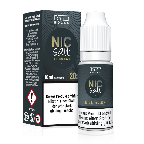 KTS Line Nikotinsalz Liquid - Black