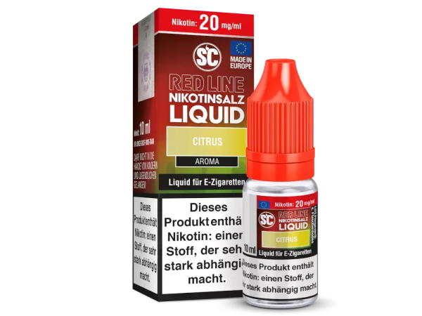 SC Red Line - Citrus Nikotinsalz Liquid