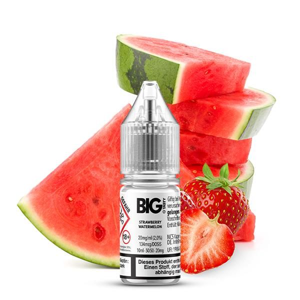 Big Tasty - Strawberry Watermelon Nikotinsalz Liquid