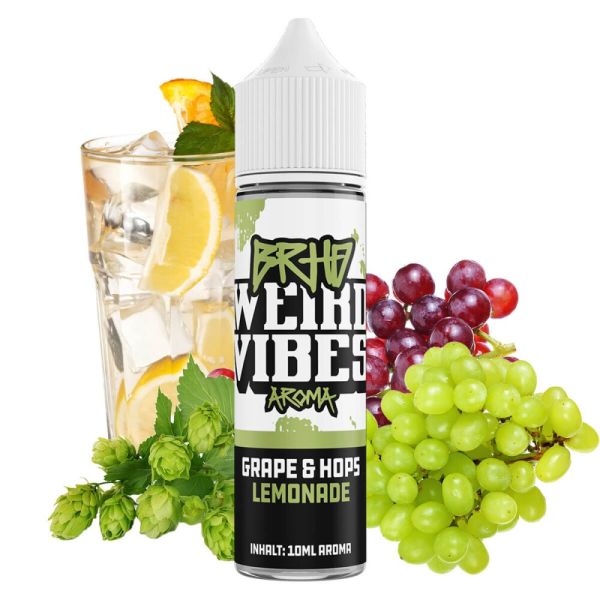 Barehead Aroma - Weird Vibes - Grape & Hops Lemonade 10m