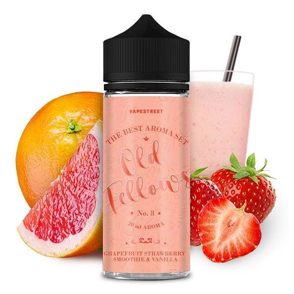 Old Fellows Aroma - No. 8 Grapefruit Stawberry Smoothie & Vanilla 20ml