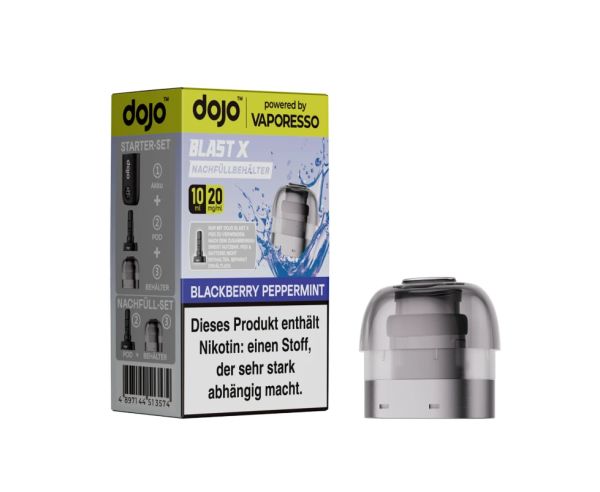Dojo Blast X - Blackberry Peppermint Prefilled Pod