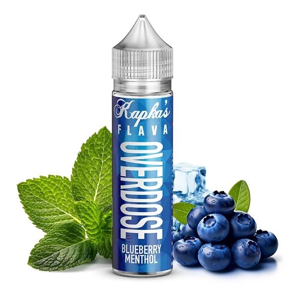 Kapka's Flava OD - Bluebbery Menthol 6ml Aroma
