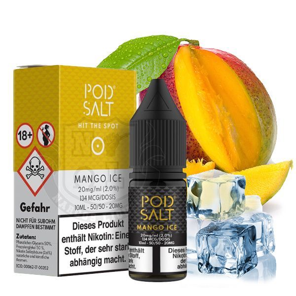 Pod Salt - Mango Ice Nikotinsalz Liquid