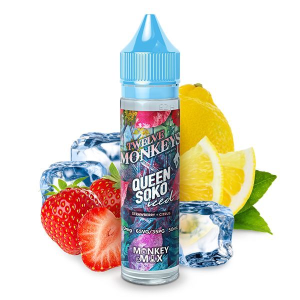 Twelve Monkeys - Queen Soko Iced - 50ml Overdosed