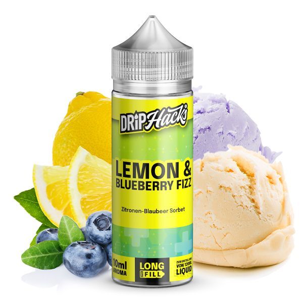 Drip Hacks Aroma - Lemon & Blueberry Fizz 10ml