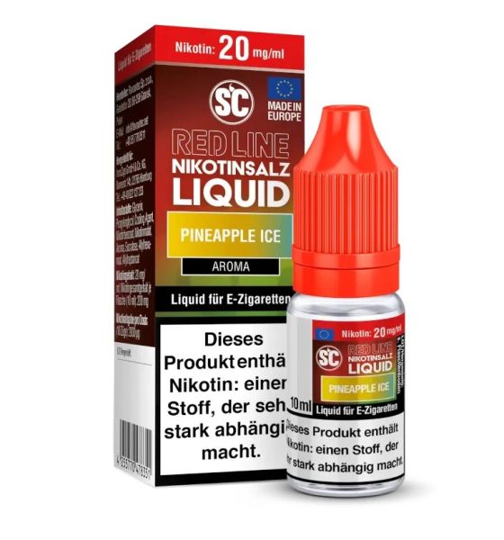 SC Red Line - Pineapple Ice Nikotinsalz Liquid