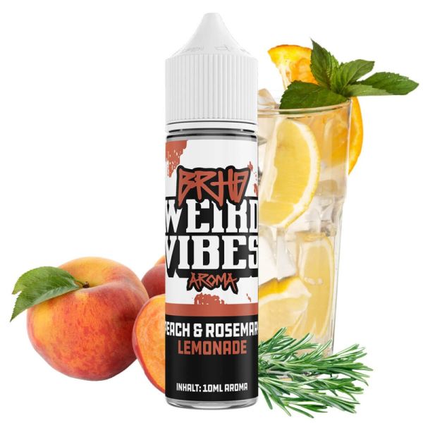 Barehead Aroma - Weird Vibes - Peach & Rosemary Lemonade