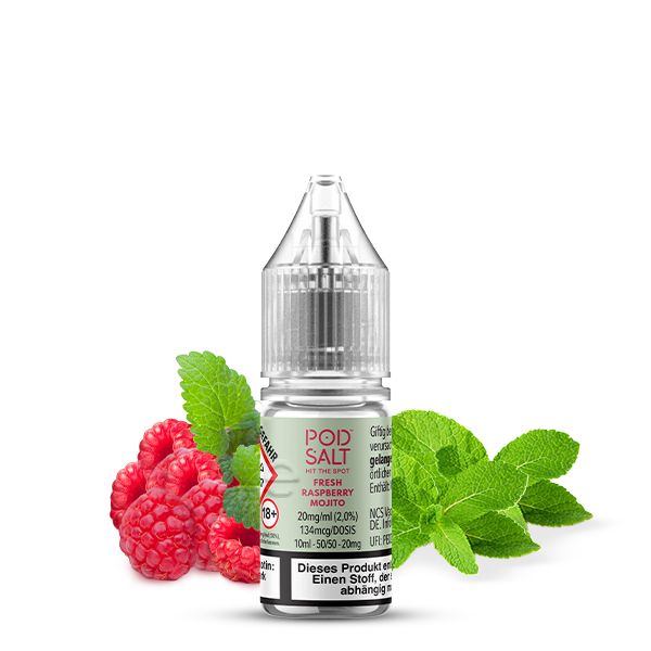 Pod Salt X - Fresh Raspberry Mojito Nikotinsalz Liquid
