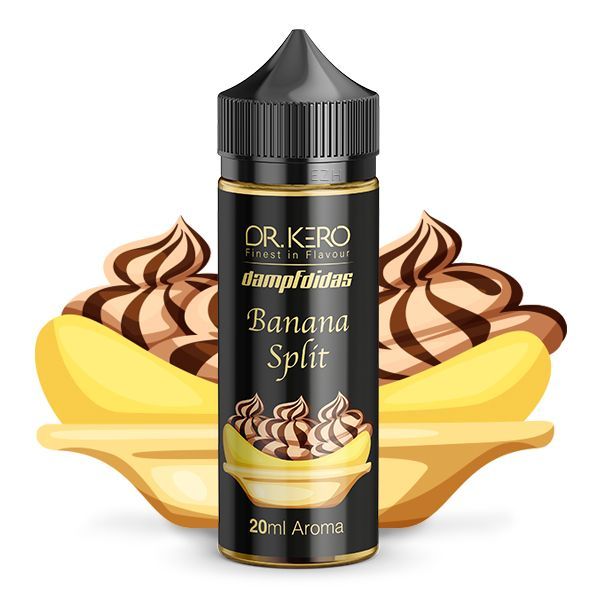 Dr. Kero x Dampfdidas Aroma - Bananasplit 20ml