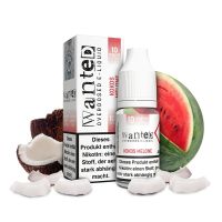 Wanted Nikotinsalzliquid - Kokos Melone - 10ml Wanted Nikotinsalzliquid - Kokos Melone - 10ml
