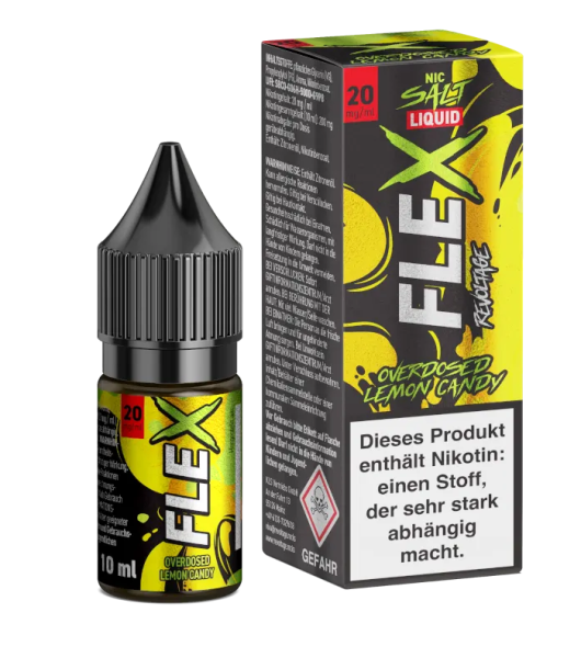 Revoltage - Flex Overdosed Lemon Candy Nikotinsalz Liquid