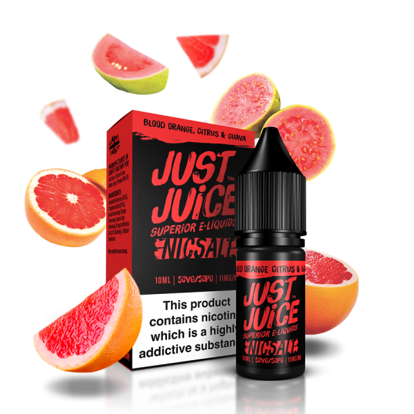 Just Juice - Blood Orange, Citrus & Guava Nikotinsalz Liquid