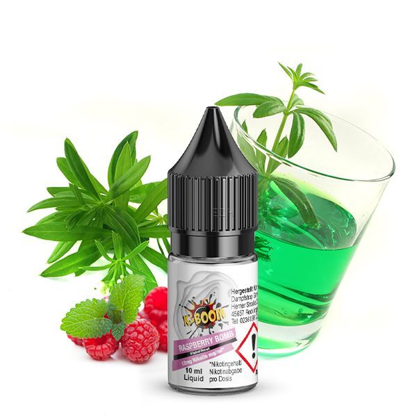 K-Boom Liquid 10ml - Raspberry Bomb