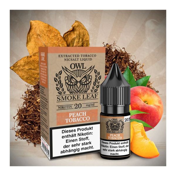 OWL Smoke Leaf - Peach Tobacco