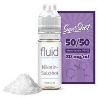 fluid Werke SuperShot Nikotinsalz Shot / Booster - 20mg/ml fluid Werke SuperShot Nikotinsalz Shot / Booster - 20mg/ml