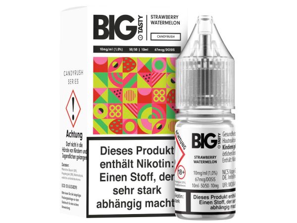 Big Tasty Nikotinsalz Liquid - Strawberry Watermelon