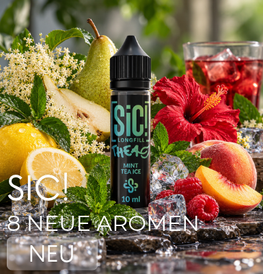 SIC!, neu, Aroma, Aromen, Flavour, Flavor, lecker, aromatisch, süß