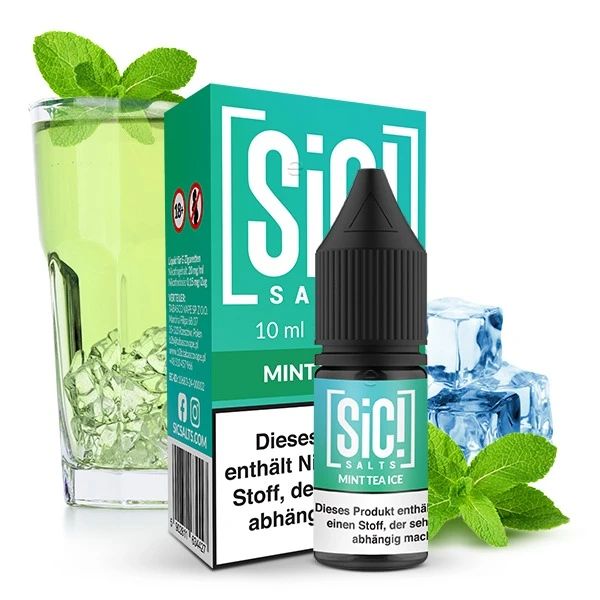 SIC! - Mint Tea Ice Nikotinsalz Liquid 10ml