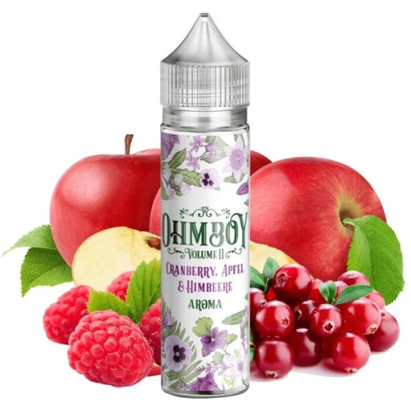 Ohmboy Aroma - Cranberry, Apfel & Himbeere 15ml