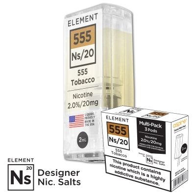 Aspire Gusto Mini Pods - ELEMENT "555" - 3er Pack