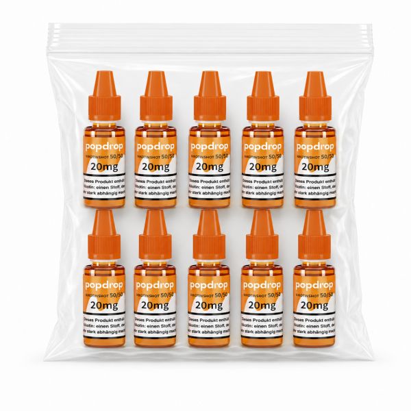POPDROP Nikotinshot / Nikotinbooster - Vorteilspack