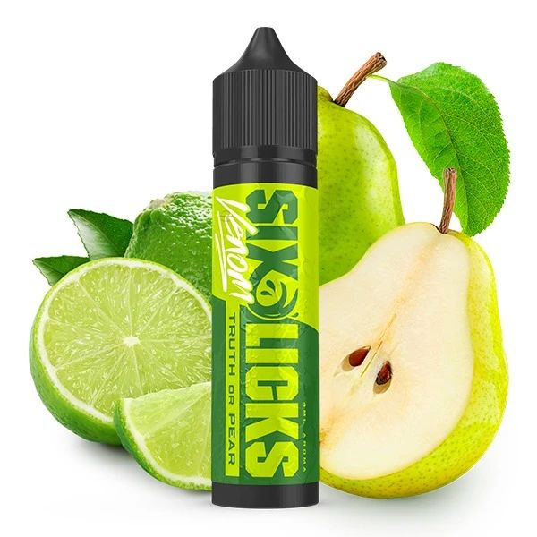 SIX LICKS - Venom Thruth or Pear Aroma 4ml