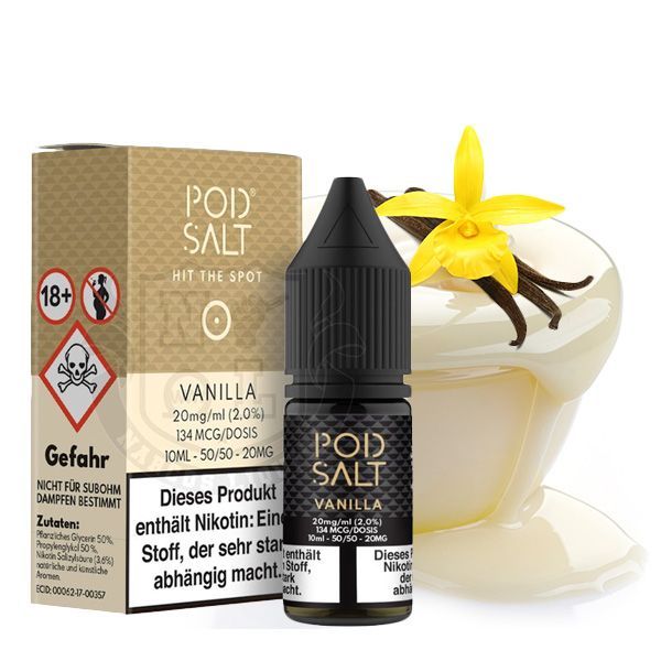 Pod Salt Nikotinsalz Liquid - Vanilla