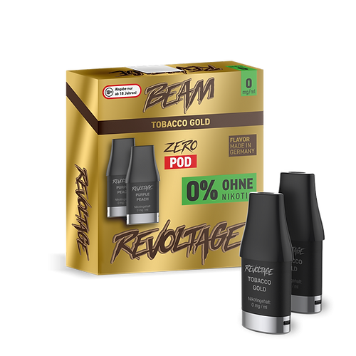 Revoltage Beam Prefilled Pod - Tobacco Gold