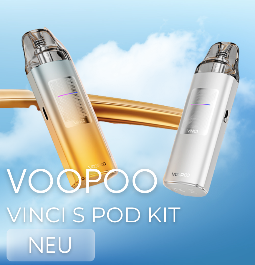 Voopoo, Vinci, S, Pod, Kit, klein handlich, schick, leistunsstark